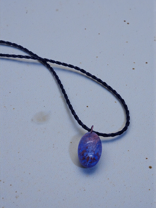 Copper Blue Necklace