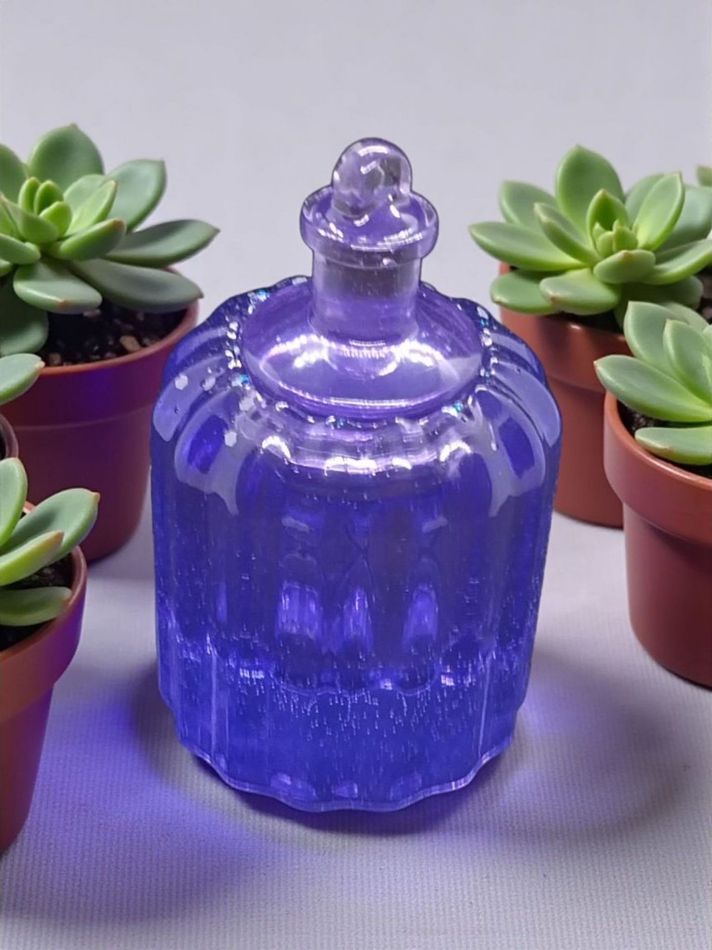 Purple Fairy Light Lantern