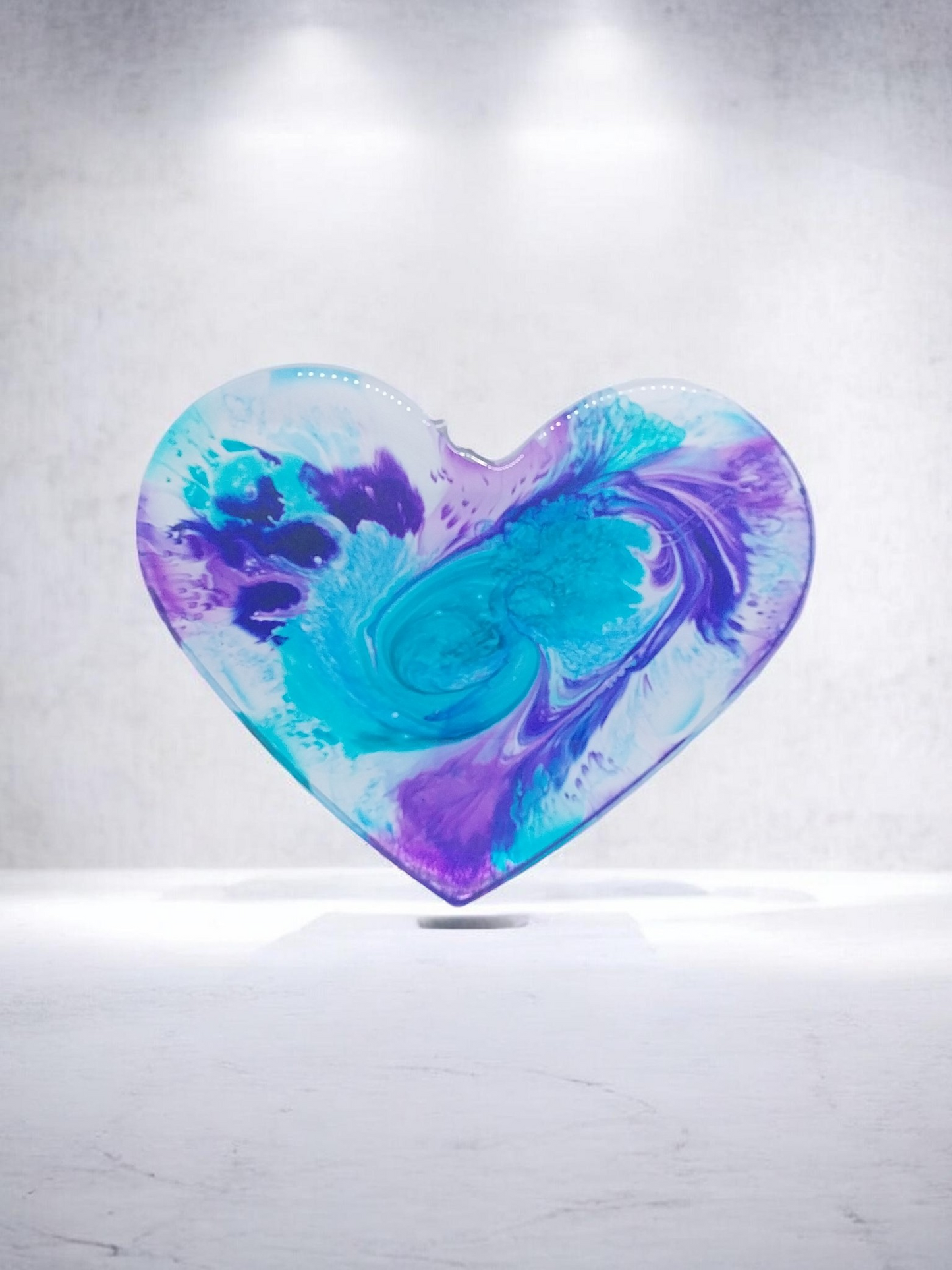 Purple Blue Heart