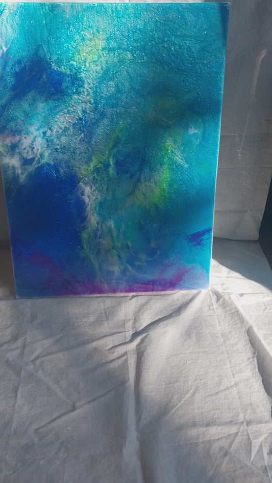 Ocean Spirit Resin Art