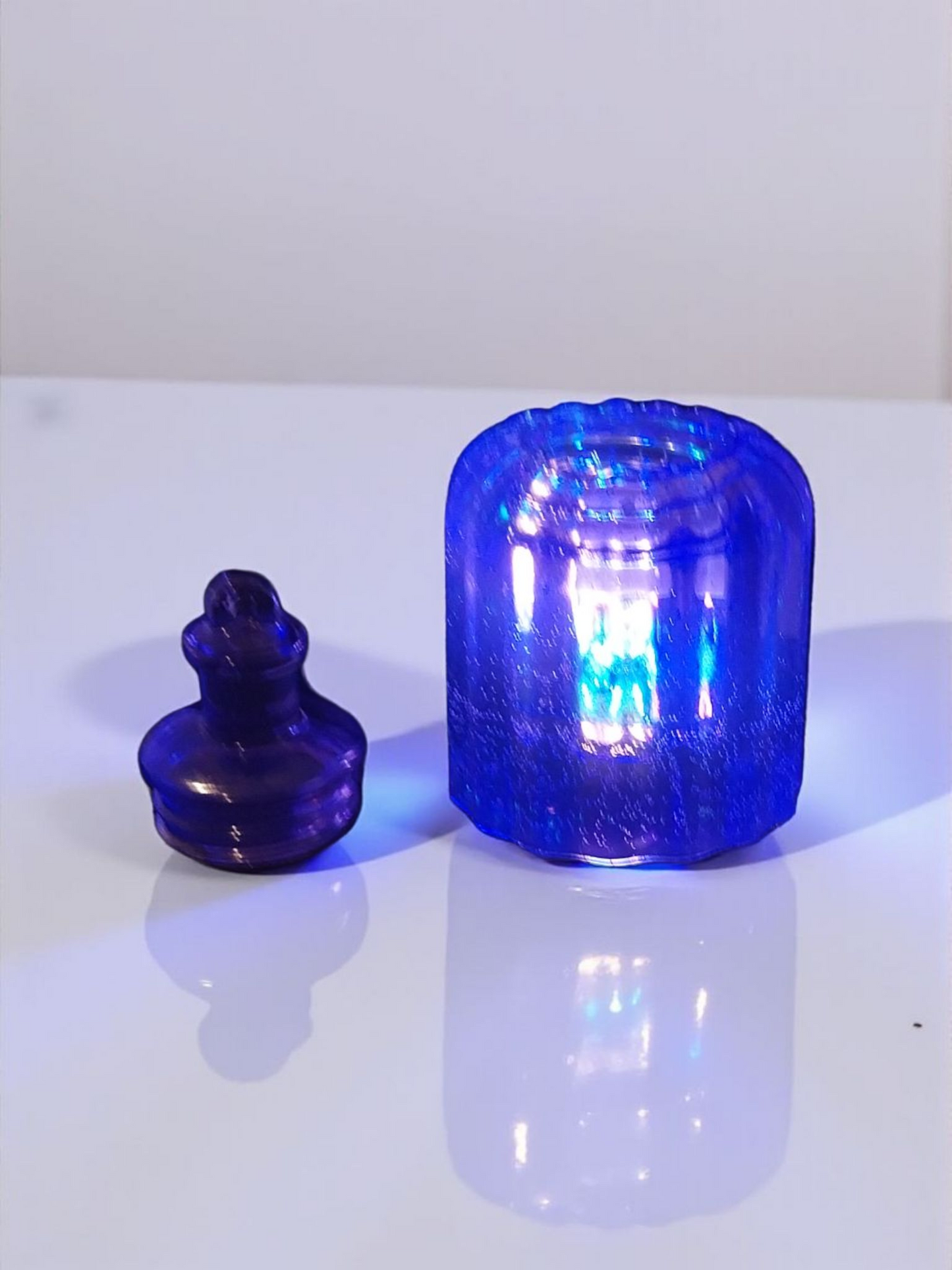 Purple Fairy Light Lantern