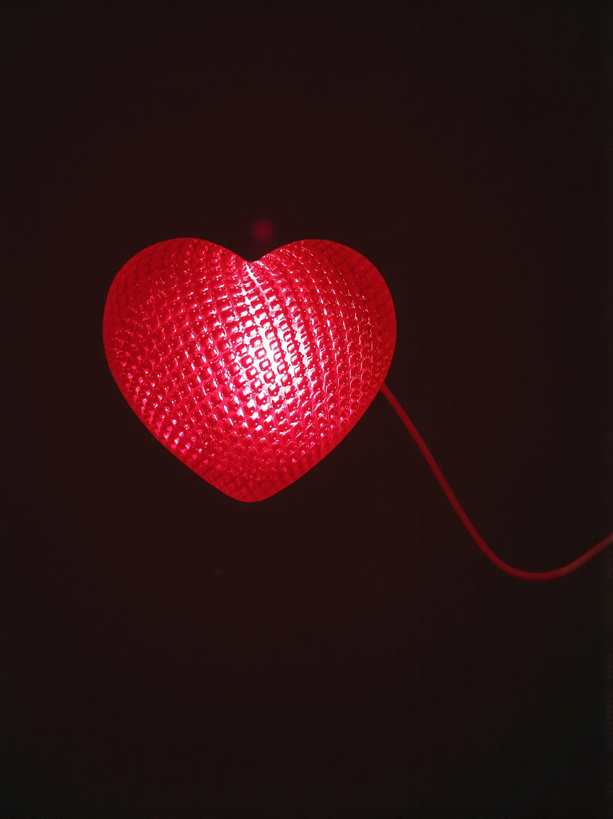 Fire Engine Red USB Lamp