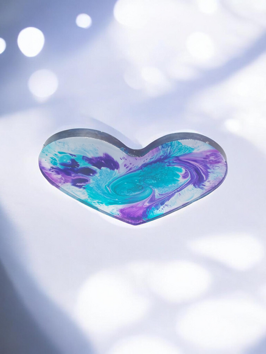 Purple Blue Heart