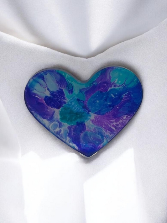 Purple Blue Heart
