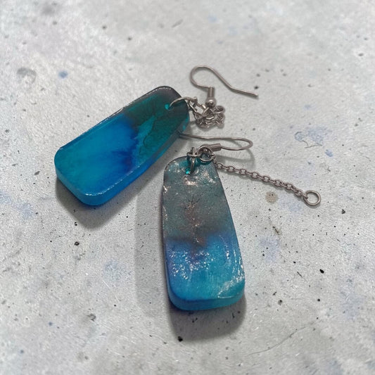 Artymunk3y Rectangular Drop Earrings