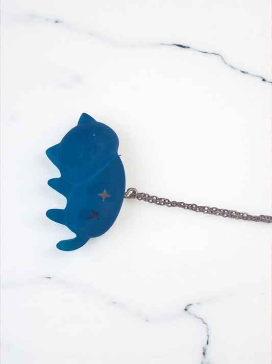 Kitty Cat Earring and Necklace set