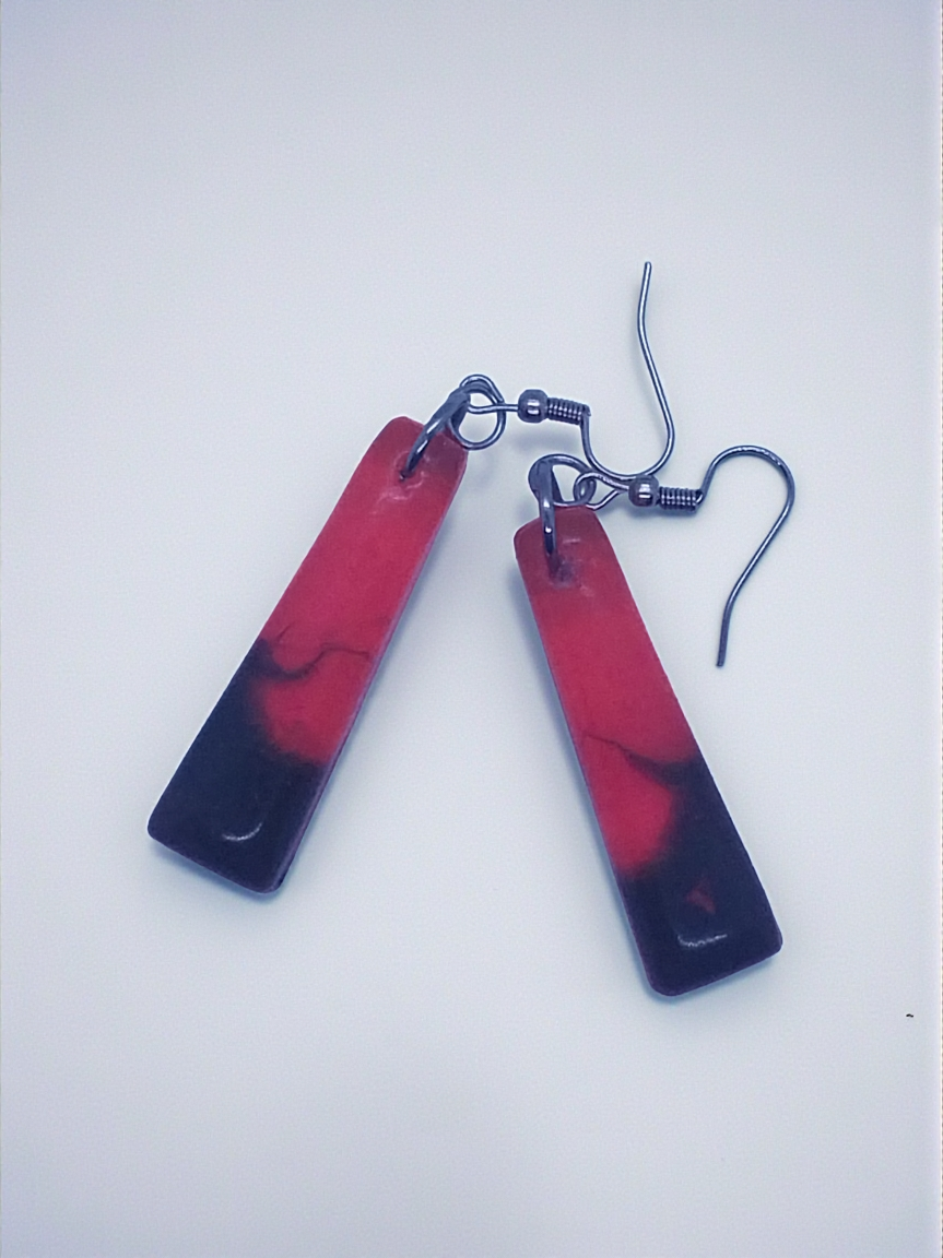 Storm Square Cut Earrings