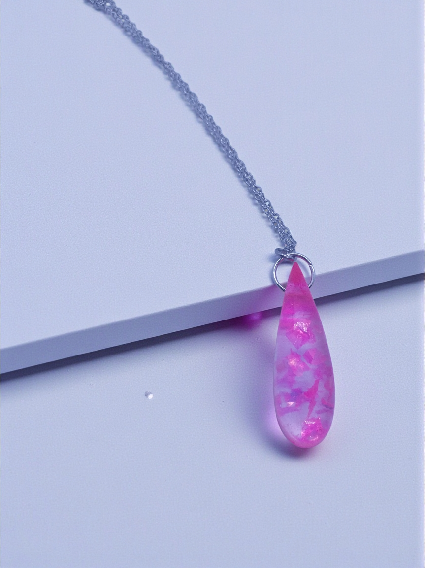 Pink Sparkle Necklace