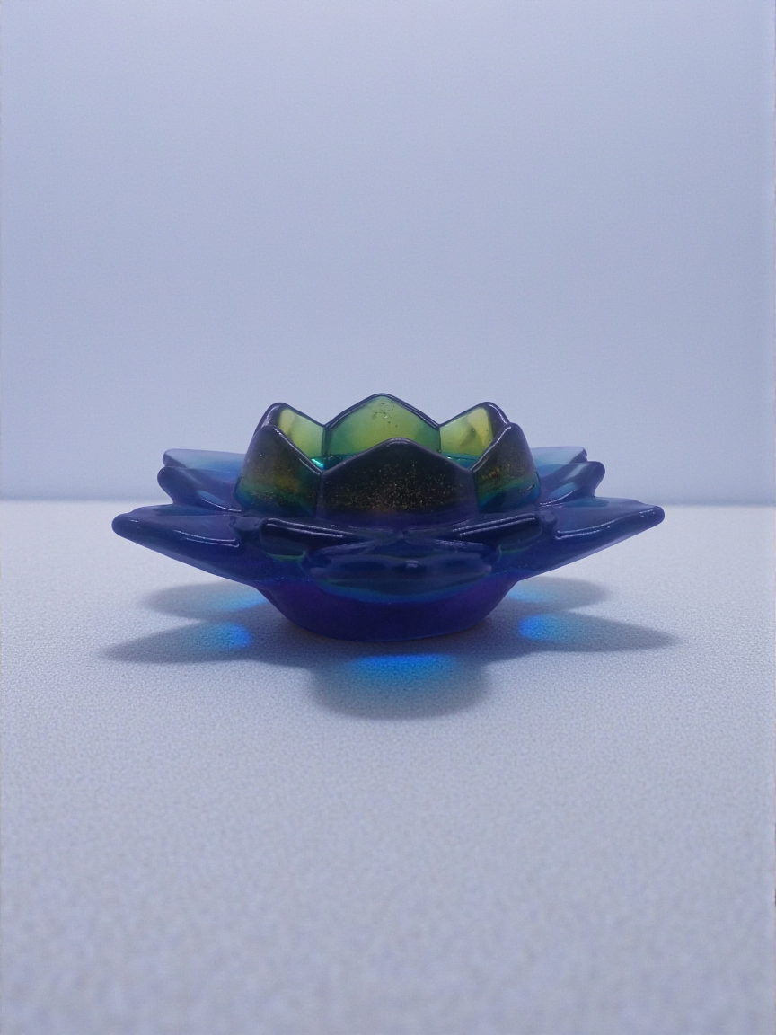 Blue Lotus Tealight Holder