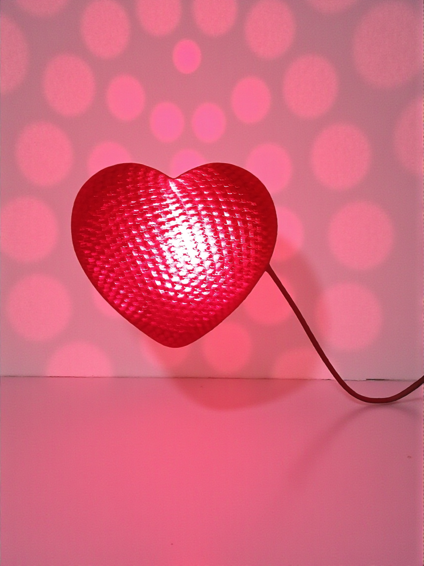Fire Engine Red USB Lamp
